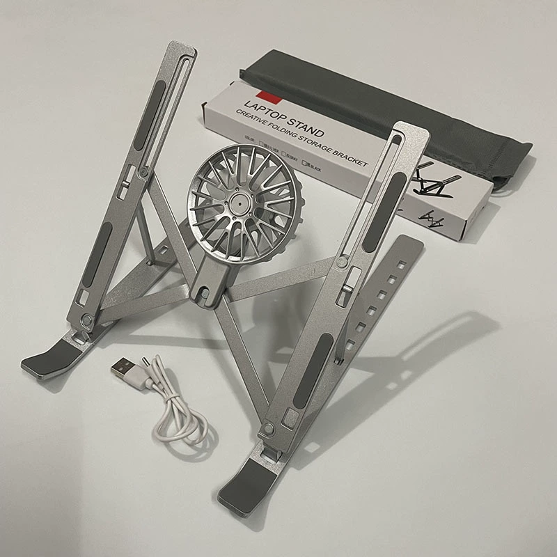 N3 алюминиевый сплав держатель для ноутбука с вентилятором портативный подъемник для охлаждения