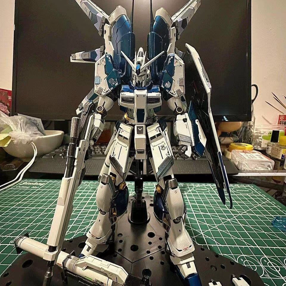 Модифицированный мех Three Kingdoms Bai Qi Cao Ren Ao Bing Gundam Blind Blind MG Destiny Seven Sword Flying Wing Boys Dotted Toys