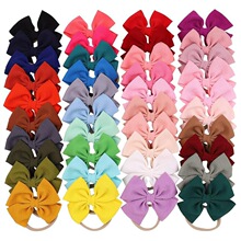 N 28819 Corn Grain Nylon Headband Bow ��ͯ�����ᷢ�� �羳��