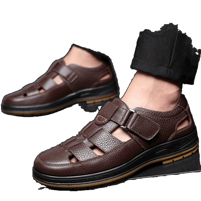 Обувь Footwear (啄木鸟), сандалии для отдыха, летняя кожаная обувь, мягкая подошва, натуральная кожа