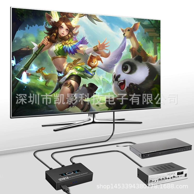 HDMI коммутатор высокого разрешения двусторонний
