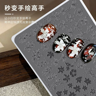 Dırnaq bəzəkləri nail art stamping plate, ancient