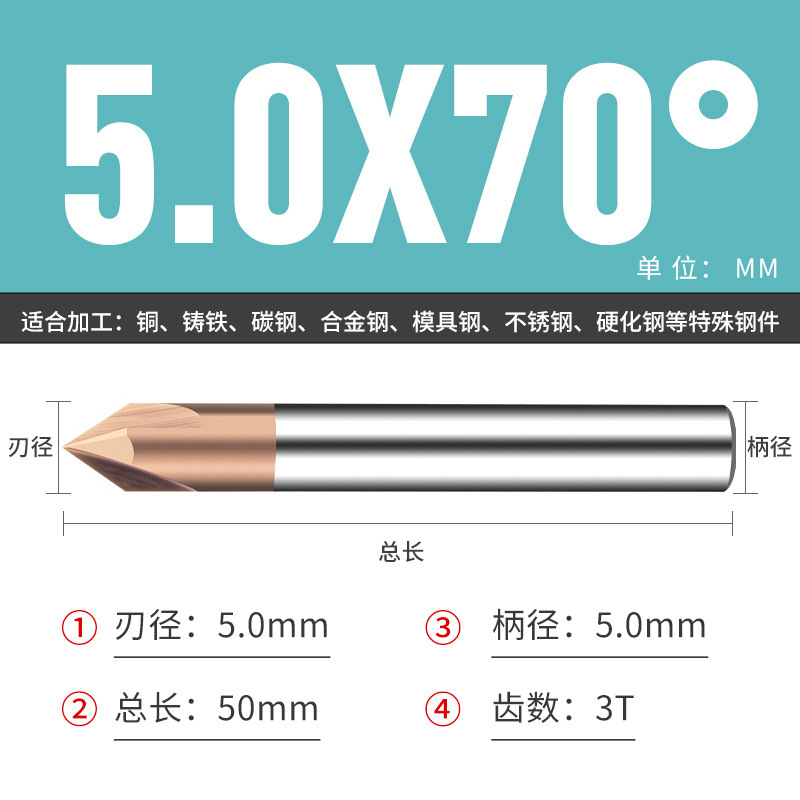 钨钢倒角刀45 50 70 80 100 110 130 140 150度合金涂层倒角刀|undefined