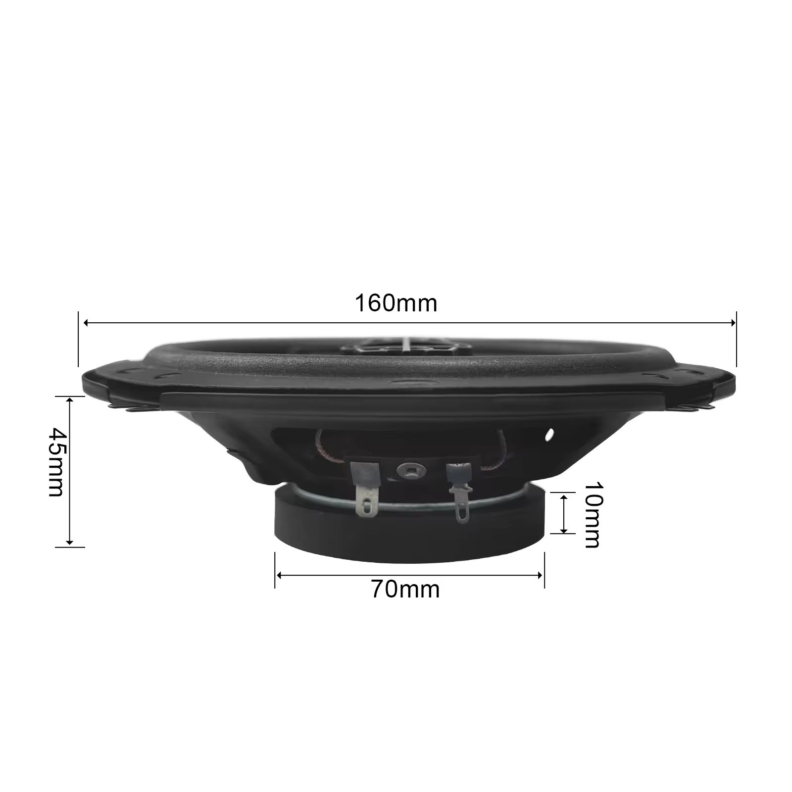 Cross-border e-commerce manufacturer's new car audio speaker coaxial 6inch P-1065 full-range car audio 600W