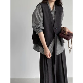 女式针织衫;女式衬衫;时尚休闲套装