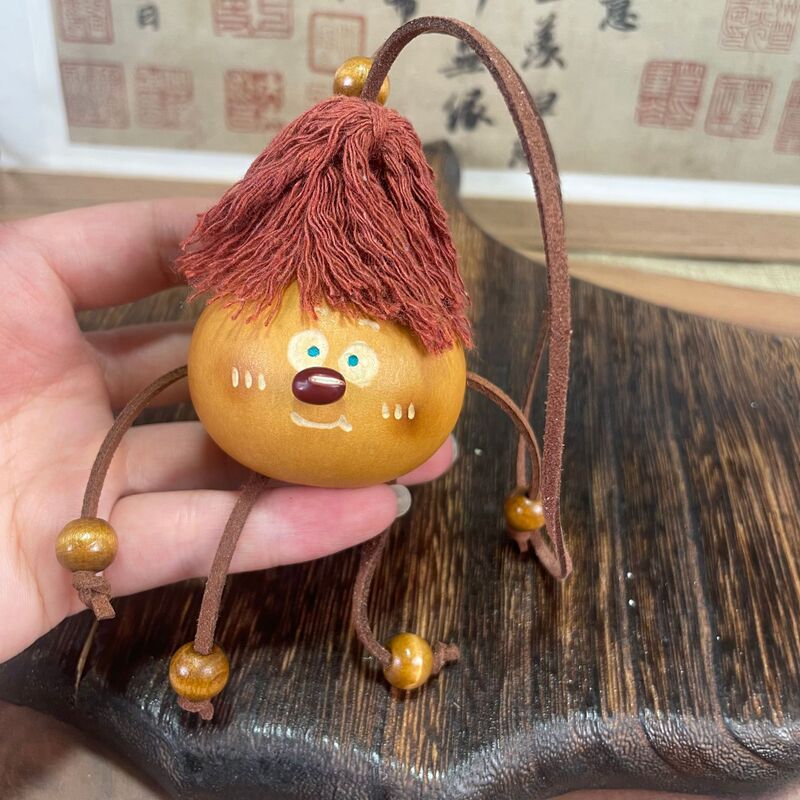 呆萌卡通包挂钥匙扣葫芦挂件可爱车挂手工diy景区热卖闺蜜礼物|undefined