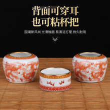 百灵鸟食碗鸟食杯颠颏鸟食碗鸟食杯瓷鸟食罐百灵鸟食罐颠颏鸟食罐