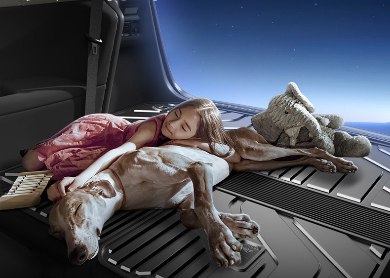 Suitable for Jietu Traveler Trunk Mat Tpe26 New Model Dedicated Integrated Trunk Mat Modification for Traveler