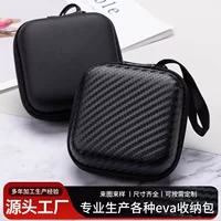 EVA Квадратный пакет на молнии Bluetooth-наушники упаковочный кабель для передачи данных зарядное устройство для хранения коробки головки лампы для хранения сумки