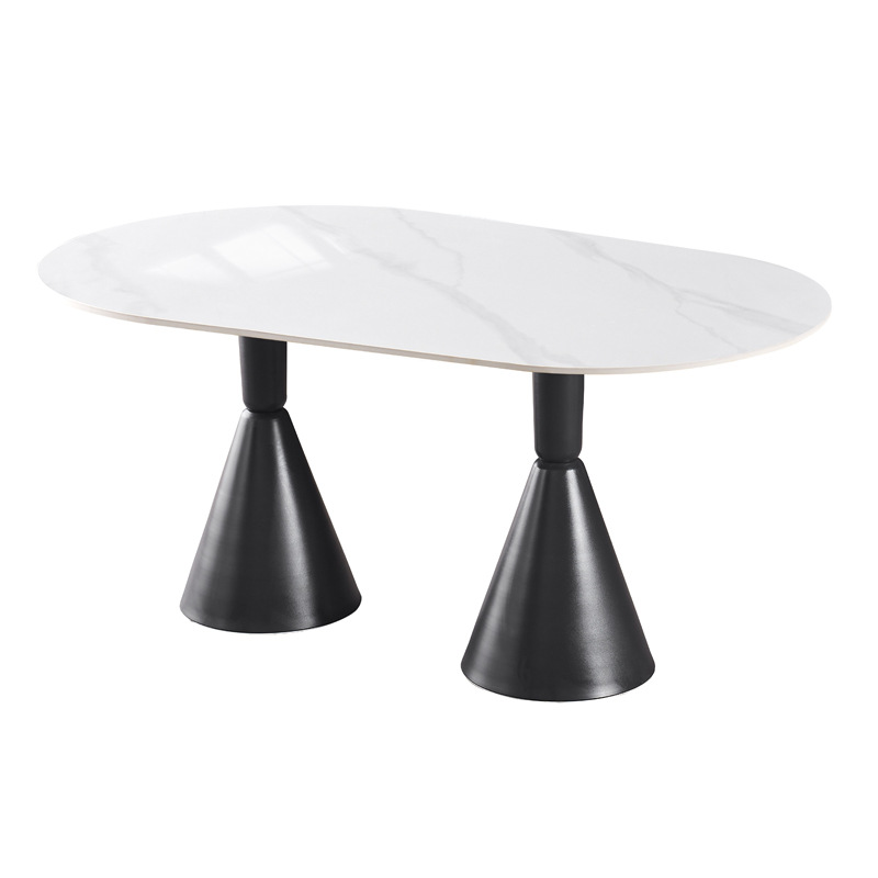 Mesa de comedor de panel de roca, mesa de comedor francesa, mesa de comedor roja, mesa de comedor casera, mesa de comedor simple, pequeña casa de alquiler, mesa de comedor del Santo Grial