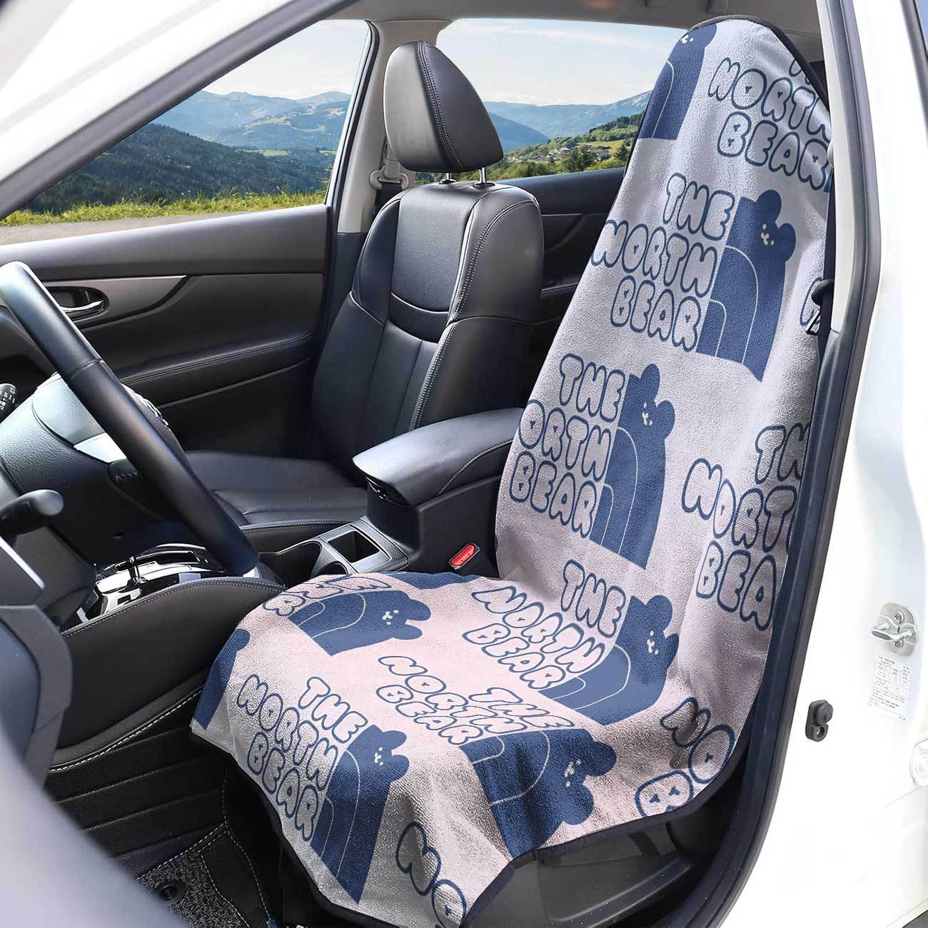 Car seat towel cover front seat protector suitable for gym and exercise, universal for all seasons, car use 44