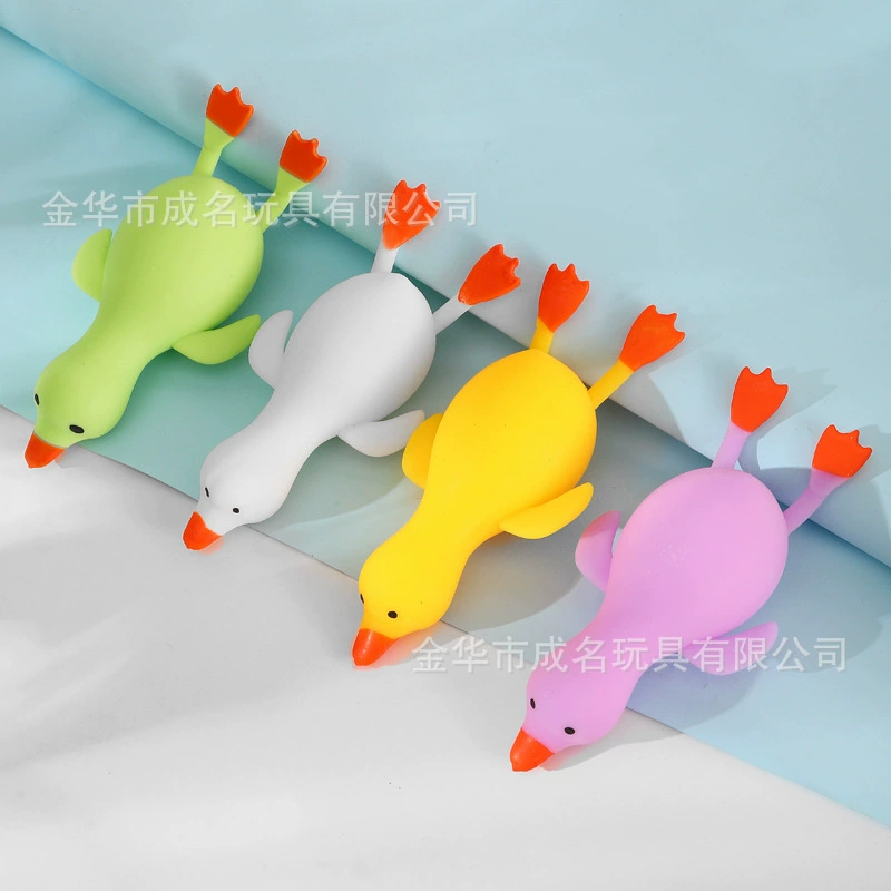 Мультяшная слизь, игрушка, антистресс, утка, оптовая продажа