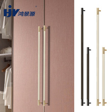 铝型材金色衣柜门拉手抽屉床头柜窗厨柜把手五金配件家居柜门把手