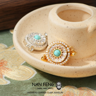 18K��ɫ�����朿��^�䆾G��ʯ������N�������diy�Ʒ���