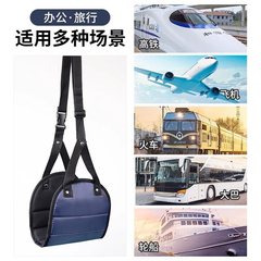 出張旅行の休憩は旅行の長距離飛行機に足を踏み入れて寝ます。