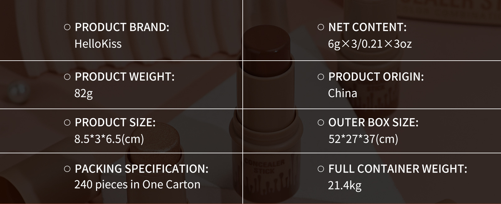 Hellokiss Multifunktionales Konturenstift-Set, 3-teilig: 3D-Konturen, Highlighten und aufhellender Rouge-Stift_voghion.com