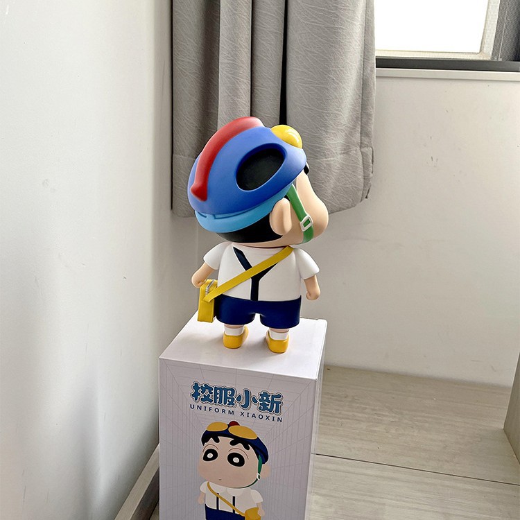 Crayon Shin-Chan Ornament Large Size Luminous Tv Cabinet Floor-Standing Living Room Sofa Decoration Light Luxury Entrance Creative Gift Giving