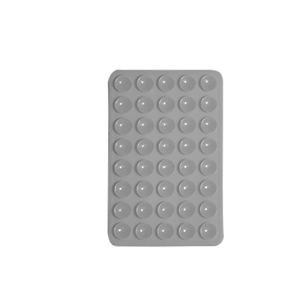 40 pieces of silicone gray double-sided suction cups