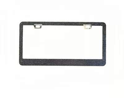 License plate holder/license plate holder, Plate Frame US Gauge Rhinestone License - dark-blue