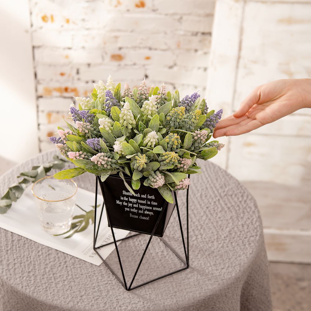 批發婚慶多洛果配草仿真花廠家假花綠植物裝飾品INS風跨境MW73782