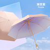 Windproof umbrella from natural wood, double-layer high quality sun protection cream solar-powered, gradient, UF-protection, wholesale