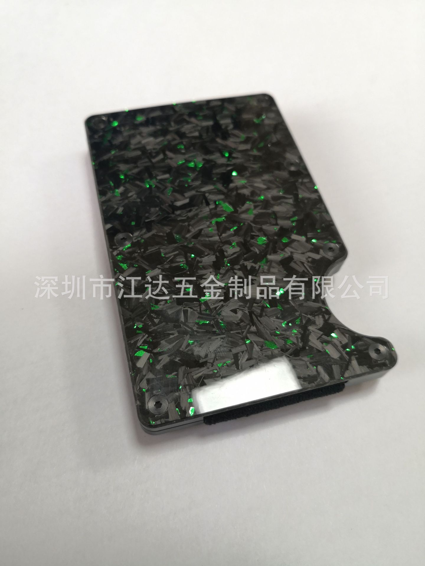 Manufacturer's best-selling carbon fiber wallet, carbon mirror satin wallet, random pattern card holder, metal RFID card holder, card holder