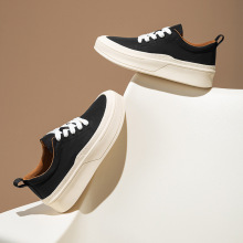 定制FRLAND法朗度板鞋布鞋时尚舒适超轻透气增高厚底休闲鞋百搭