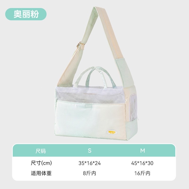 Primavera y verano, bolsa de perro de orejas grandes, bolsa de hombro transpirable, bolsa para perros, bolsa para gatos, bolsa para osos, bolsa para mascotas de peluche.