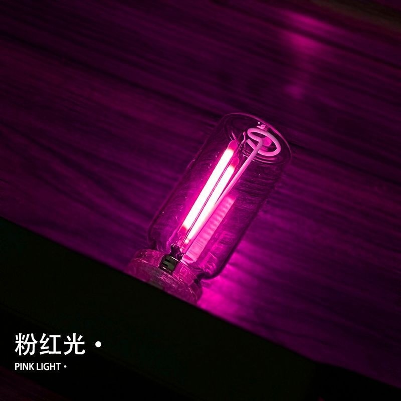Lámpara de atmósfera del automóvil LED sin electrodo atenuador lámpara de noche lámpara portátil mini lámpara de botella USB lámpara de noche para automóviles image 3