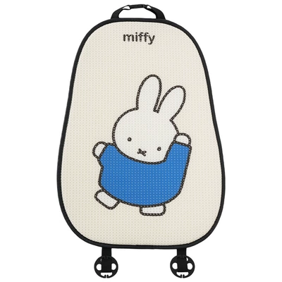 Ice Silk Honeycomb Breathable Car – Headrest - miffy-honeycomb-cushion-backrest-beige