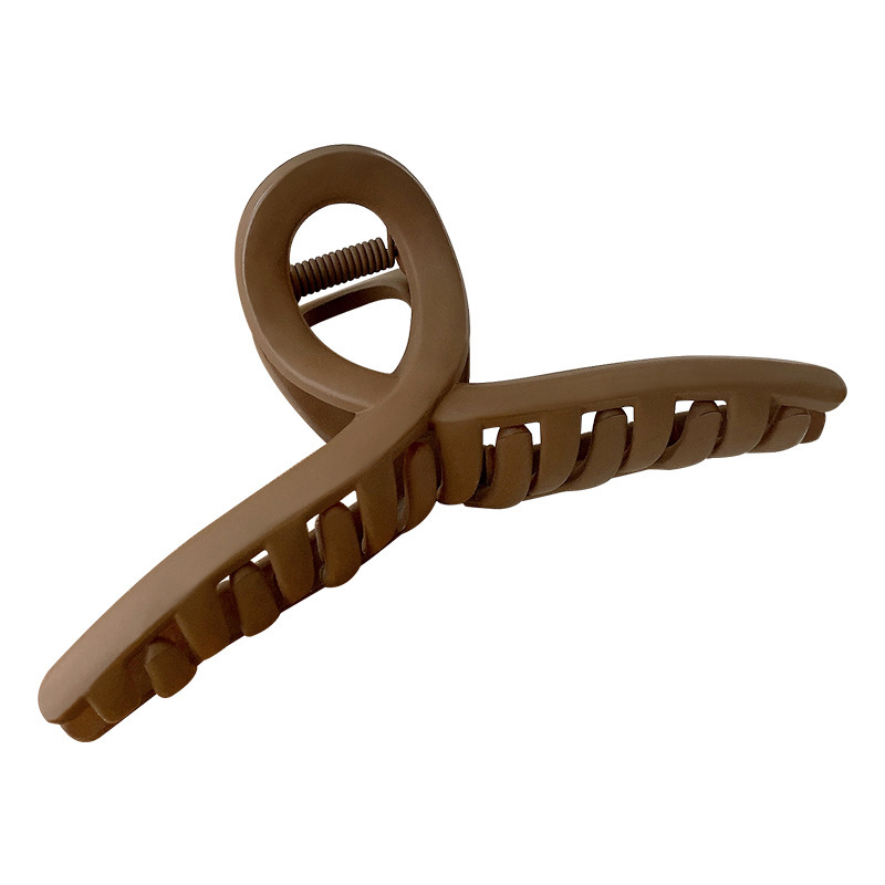 Nuevo clip de celebridad en línea elegante clip de tiburón elegante horquilla de Cabeza trasera grande clip coreano horquilla accesorios para el cabello al por mayor