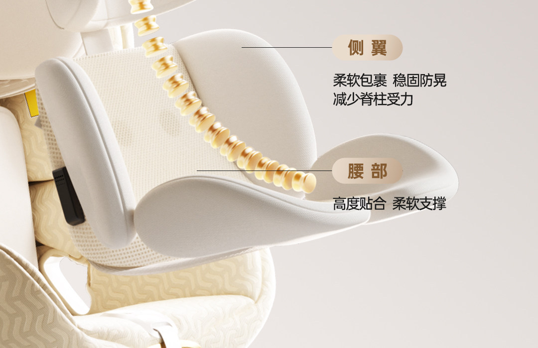 Hagaday Safety Seat for Infants, Suitable for Zhixing 3 and Zhixing 5 Cars, for Children Aged 0-12, with Ventilation
