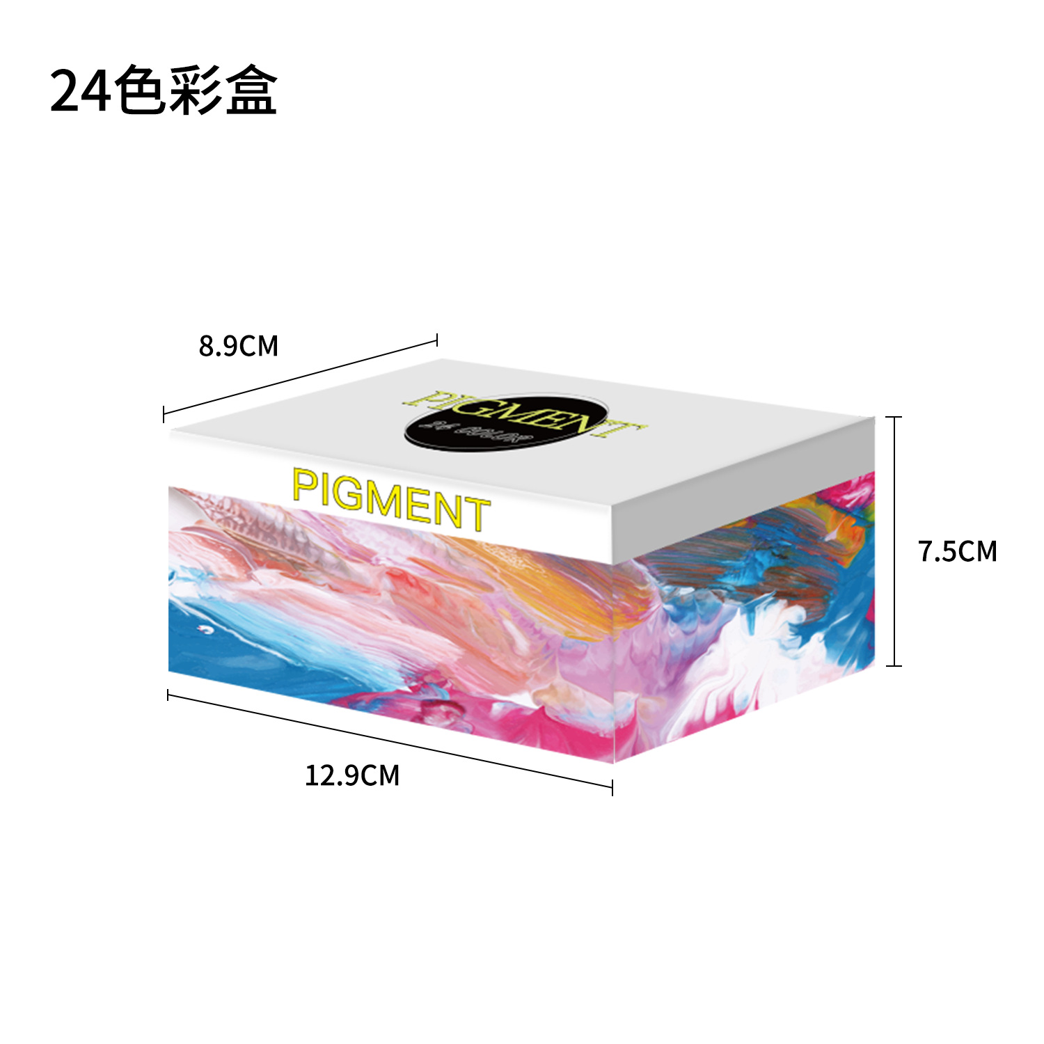 Manufacturer direct sales of high concentration 24 color oil-based colorant, handmade DIY material, 