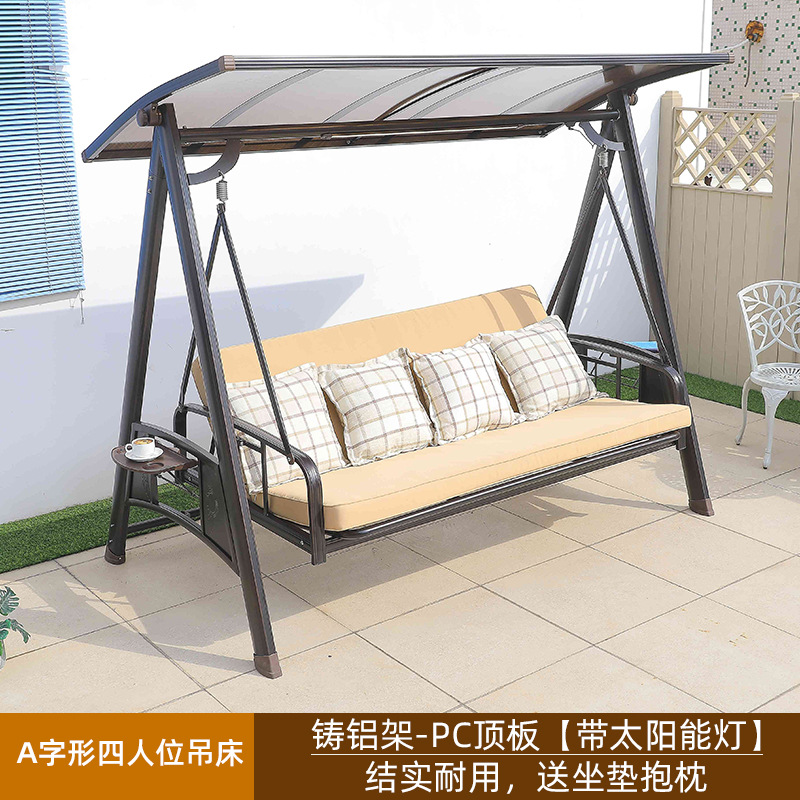 Columpio al aire libre hamaca patio acostado cama balcón silla colgante jardín reclinable ocio Nordic Internet celebridad columpio