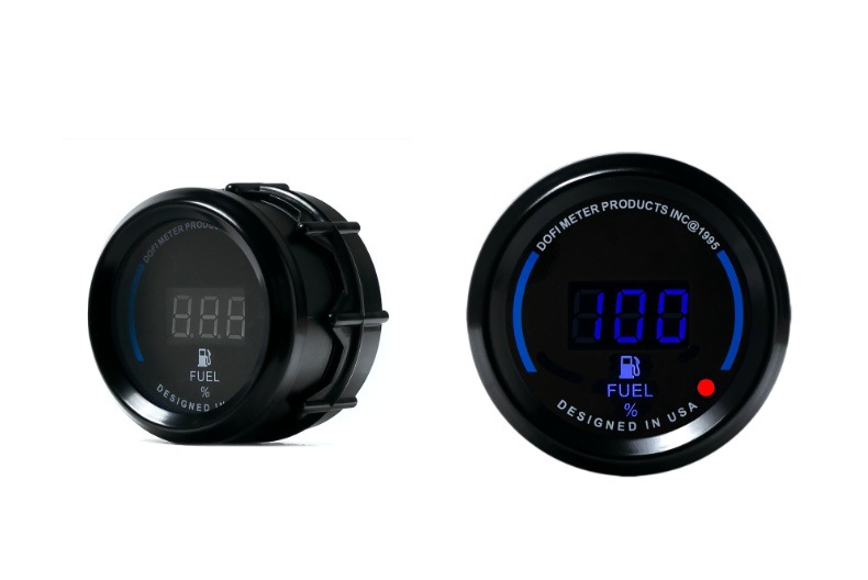 12V Car Modified Digital Display Oil Meter 52mm Oil Level Meter Car Universal Oil Level Meter