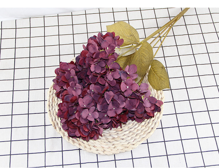 复古6头油画绣球