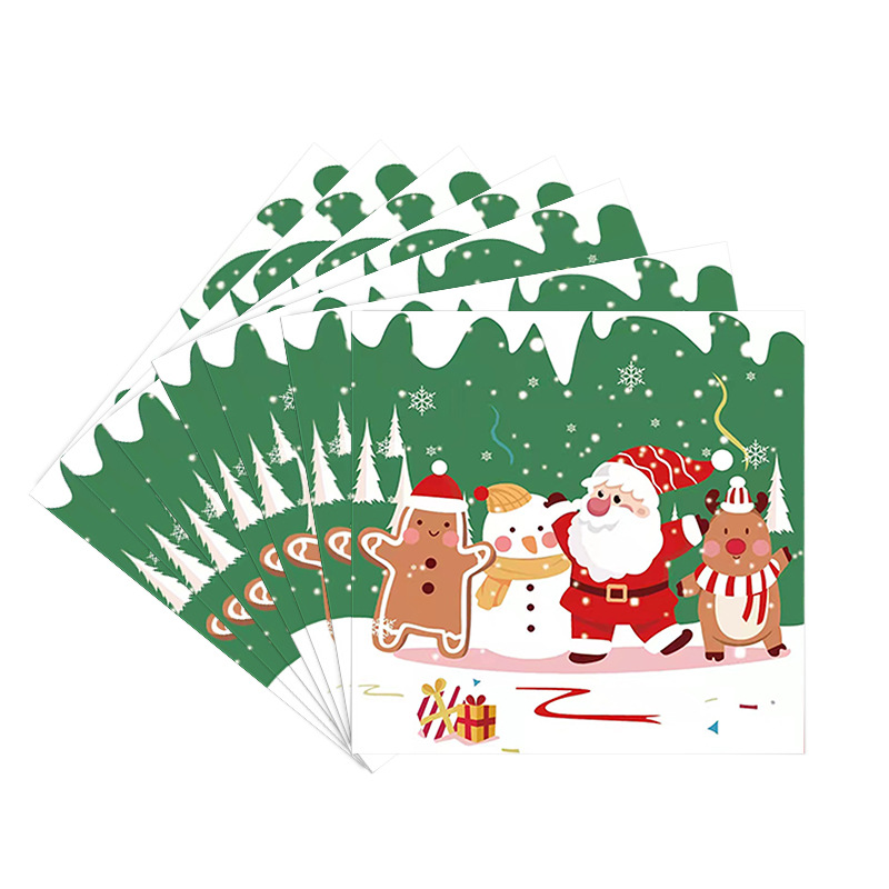 100g Weight Banner Event & Party Supplies 1 Set Quantity Party Occasion Paper Material Christmas Festival Letter Pattern Christmas Letter Paper Party Banner 3
