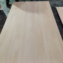 榉木直拼板批量定制厨房餐桌面定做加厚加长实木台面白榉木拼板
