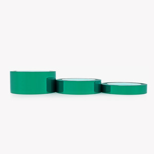 High Temperature Resistant Green Glue Without Residue Pet Green High Temperature Tape Electroplating Paint Insulation Acid and Alkali Resistant Silicone Protective Film