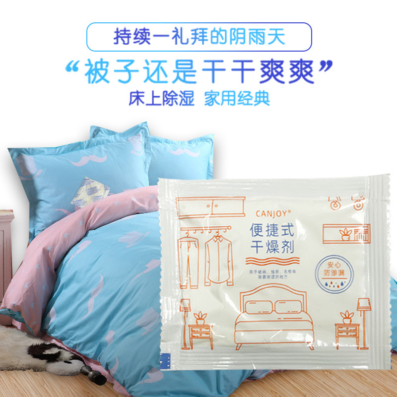 30克强力除湿小包床上被褥宿舍家用室内防潮氯化钙干燥剂除湿袋|undefined