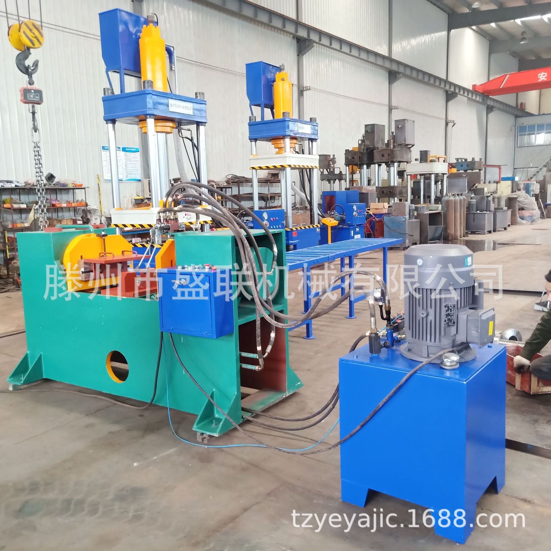 YM600T链条拆装机 箱式挖机链条拆装机 履带翻新压装机