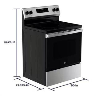 四4電平面電磁爐帶烤箱760長30寸多功能電陶連體直立式歐規美規燒