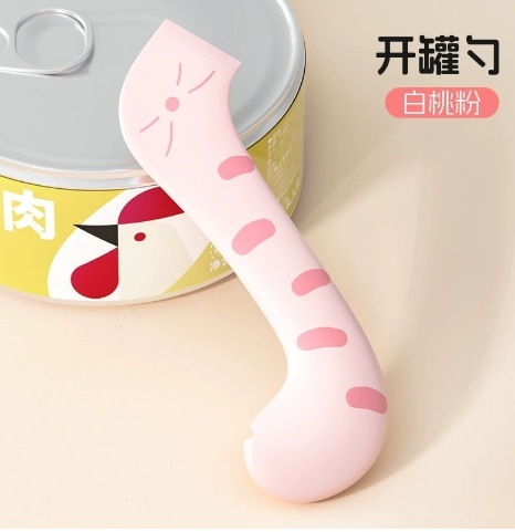 ペットの猫の缶詰の密封蓋犬の猫の缶詰のオープナーはスプーンの神器を掘って口を閉じて新鮮なシリコンの缶の頭を保護します。|undefined