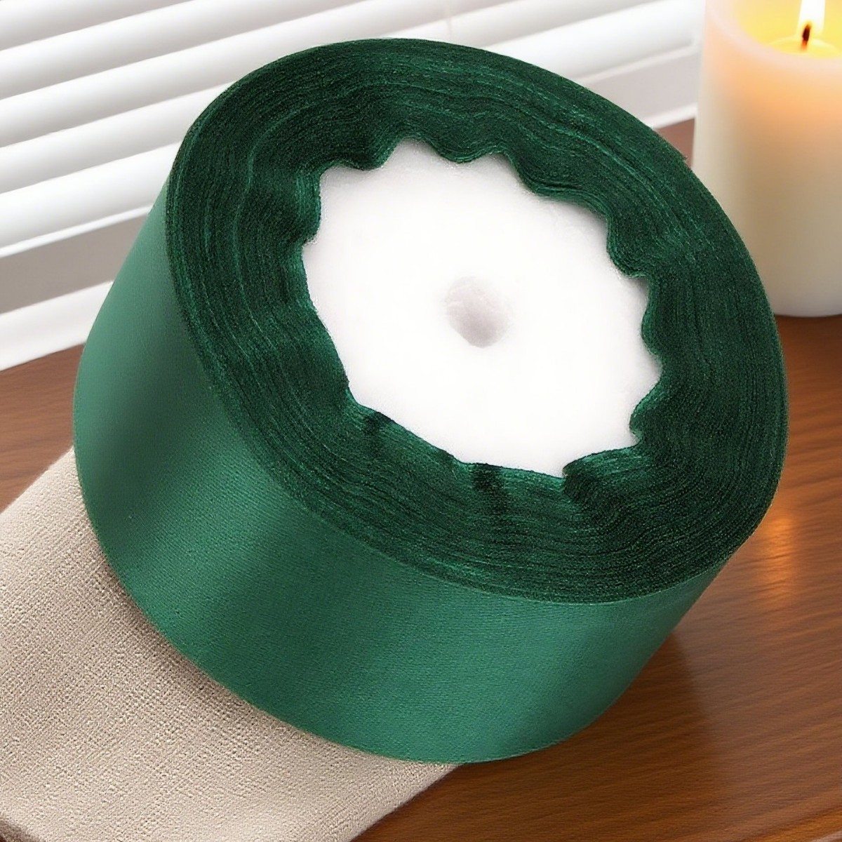 Mayorista 4cm de ancho cinta tela cinta regalo embalaje decoración de boda cinta