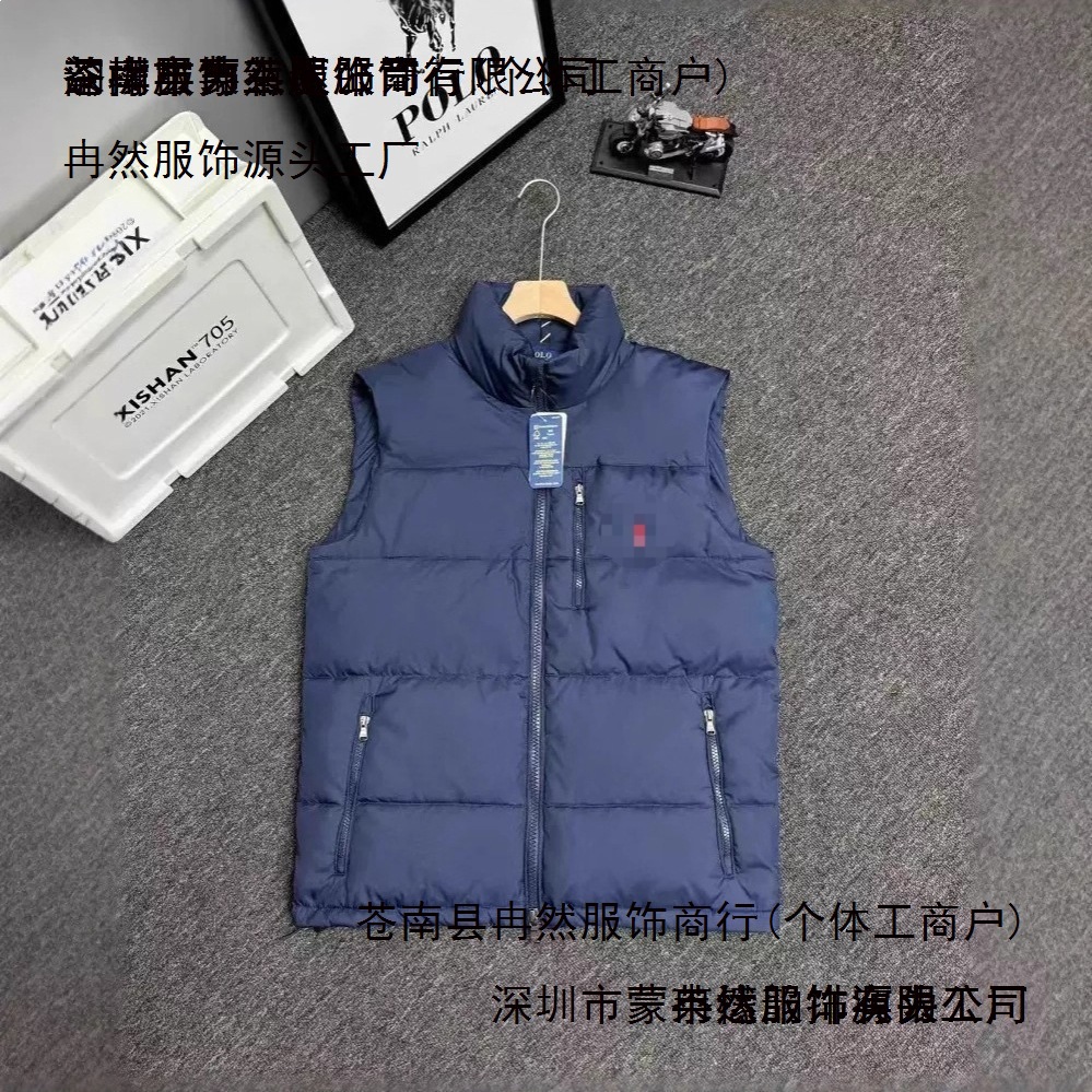 Mamerelo Cross-Border High-Quality Small Horse Embroidery American-Style Autumn and Winter Stand Collar Warm down Jacket 26 Cross-Border New Product