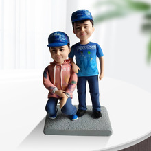 仿真人偶泥人手办定制情人礼物泥塑蜡像软陶创意手工真人公仔批发