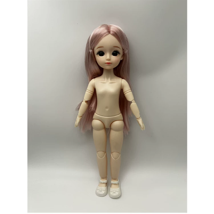 Snow Lily 30 см 6-Point BJD кукла с 20 суставами, настоящие глаза и макияж, варианты головы/тела
