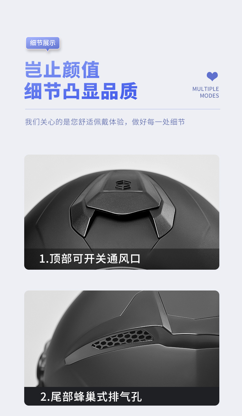 Ad Electric Motorcycle Helmet for Men and Women, Winter Warm Battery Car Safety Helmet, Universal 3C Certified Half Helmet for All Seasons
