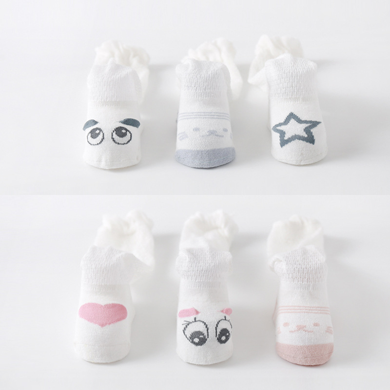 21 nuevos calcetines de bebé de verano algodón peinado sin hueso bebé anti-mosquito medias 0-1 años de edad los niños sobre los calcetines de la rodilla