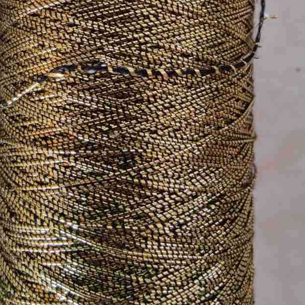 2*6股=12条并金色线2*2股并股4根车线鞋帽用金线12根金丝混合纱线